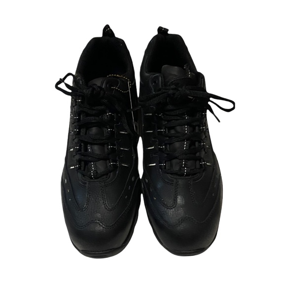 Hytest athletic steel toe leather shoes men’s 11 M Women’s 13 M black main image 6